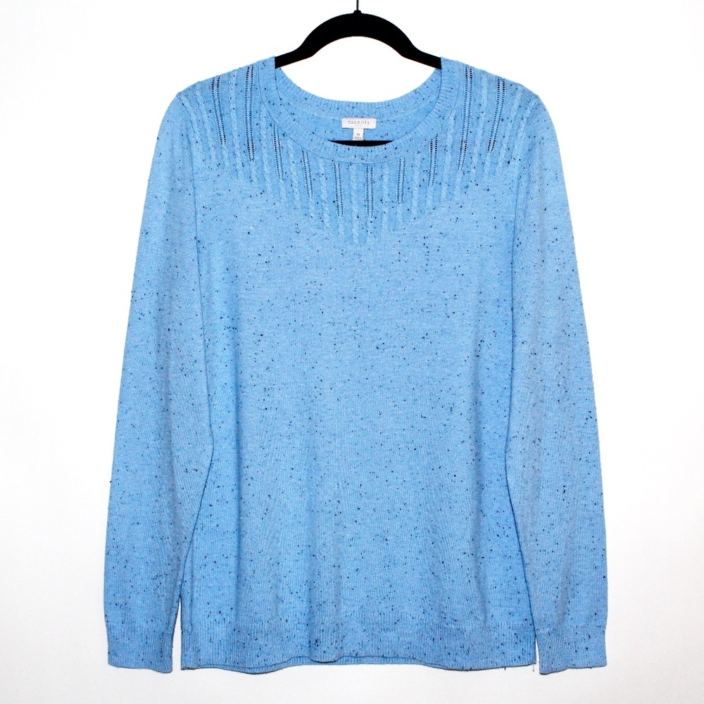 Talbots Donegal Fleck Crewneck Sweater